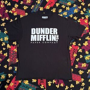 Official The Office Dunder Mifflin Paper Company Classic Tee Shirt / Size XL